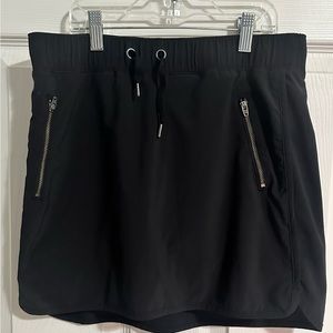 Athleta Black mini skirt